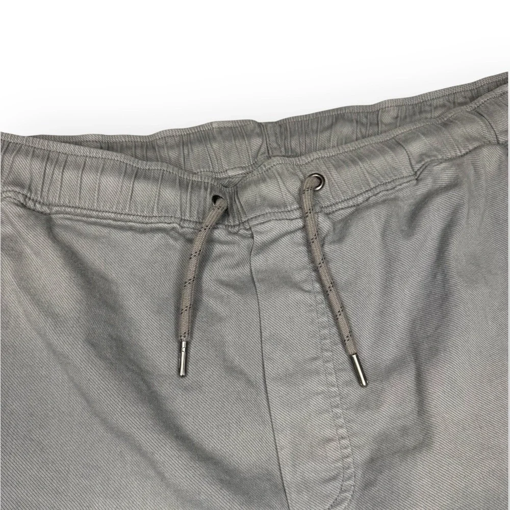 Faherty Brand All Day Shorts Grey Organic Cotton Linen Blend XXL 6in Inseam